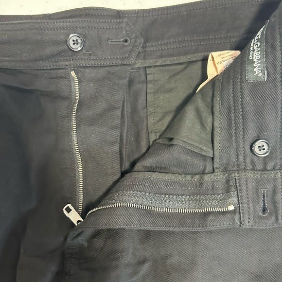 DOLCE & GABBANA Men's Black Cargo Pants - Picture 13 of 14